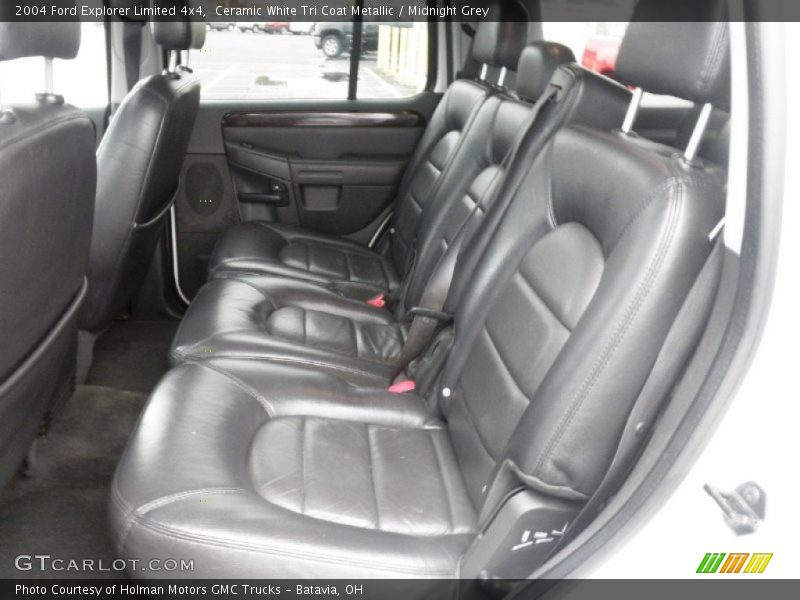 Ceramic White Tri Coat Metallic / Midnight Grey 2004 Ford Explorer Limited 4x4