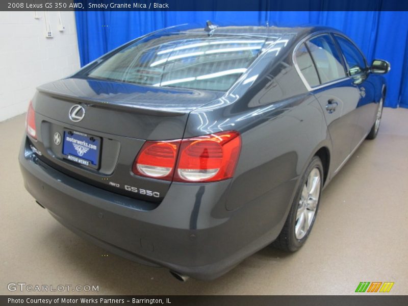 Smoky Granite Mica / Black 2008 Lexus GS 350 AWD