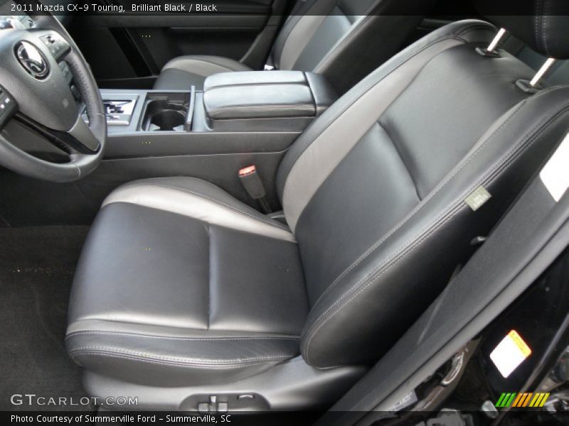 Brilliant Black / Black 2011 Mazda CX-9 Touring