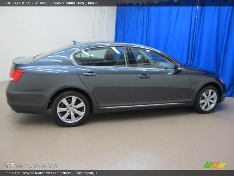 Smoky Granite Mica / Black 2008 Lexus GS 350 AWD