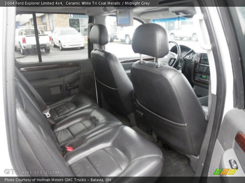 Ceramic White Tri Coat Metallic / Midnight Grey 2004 Ford Explorer Limited 4x4