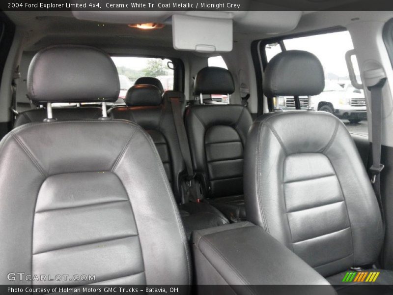 Ceramic White Tri Coat Metallic / Midnight Grey 2004 Ford Explorer Limited 4x4