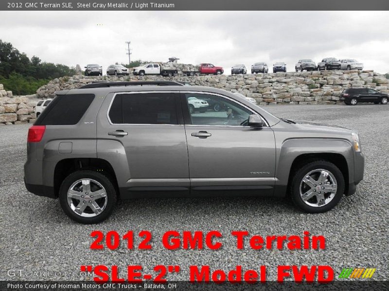 Steel Gray Metallic / Light Titanium 2012 GMC Terrain SLE