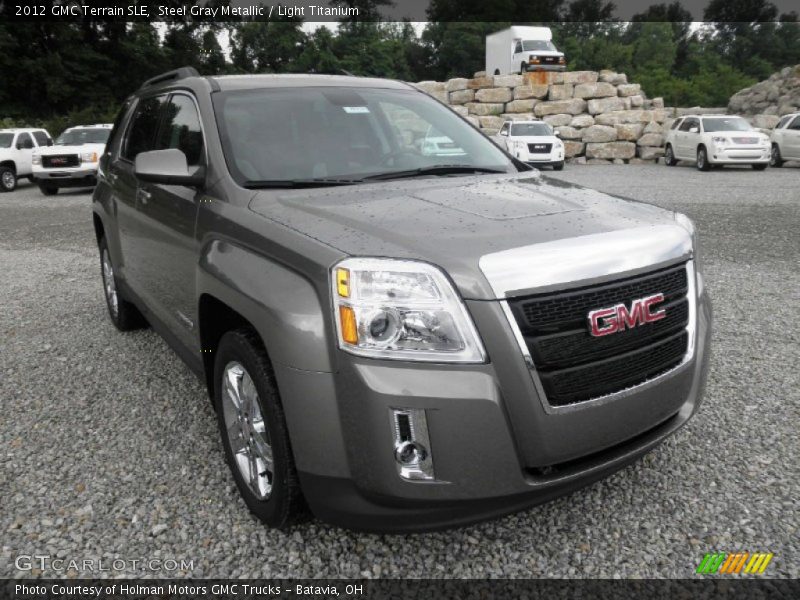 Steel Gray Metallic / Light Titanium 2012 GMC Terrain SLE