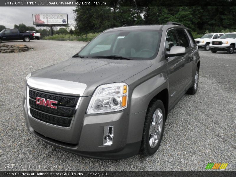 Steel Gray Metallic / Light Titanium 2012 GMC Terrain SLE