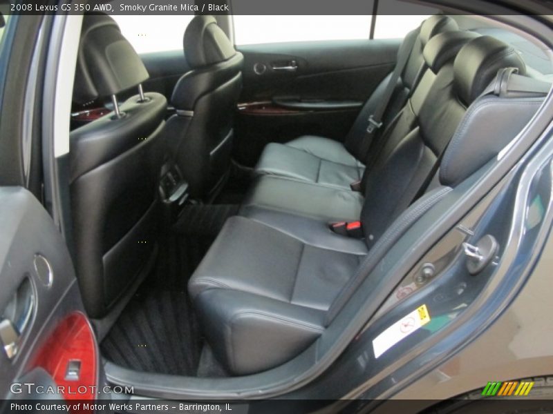 Smoky Granite Mica / Black 2008 Lexus GS 350 AWD