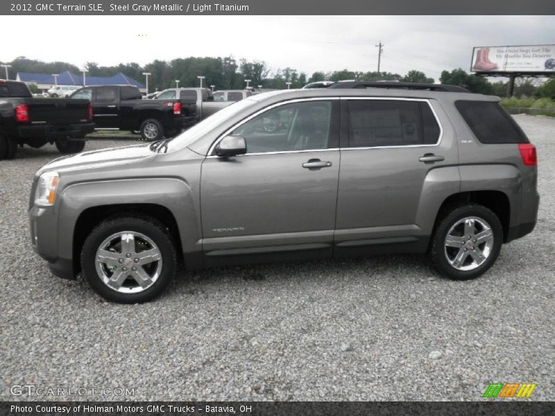 Steel Gray Metallic / Light Titanium 2012 GMC Terrain SLE