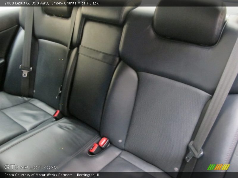 Smoky Granite Mica / Black 2008 Lexus GS 350 AWD