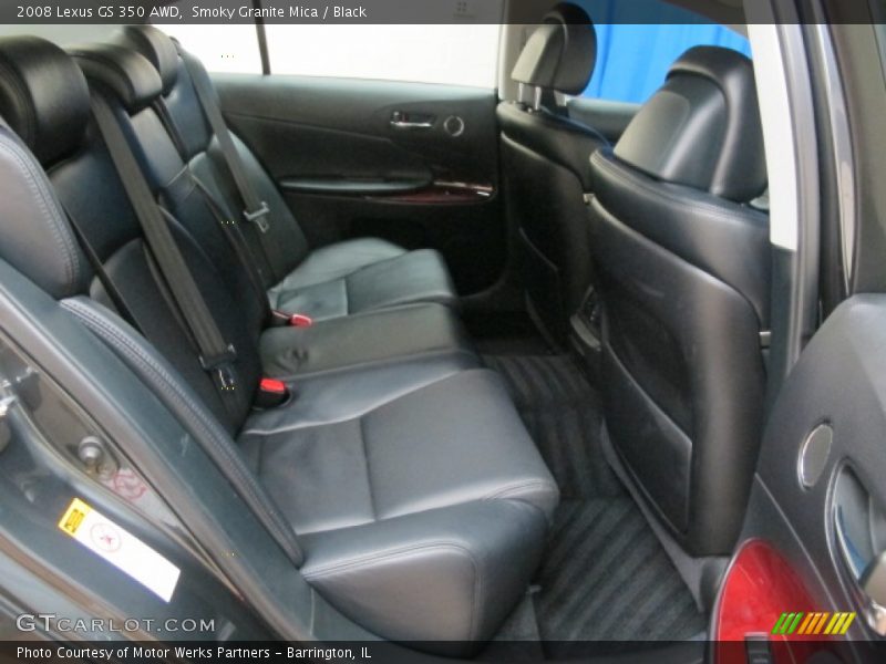 Smoky Granite Mica / Black 2008 Lexus GS 350 AWD