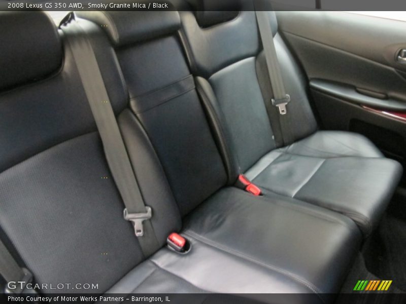 Smoky Granite Mica / Black 2008 Lexus GS 350 AWD