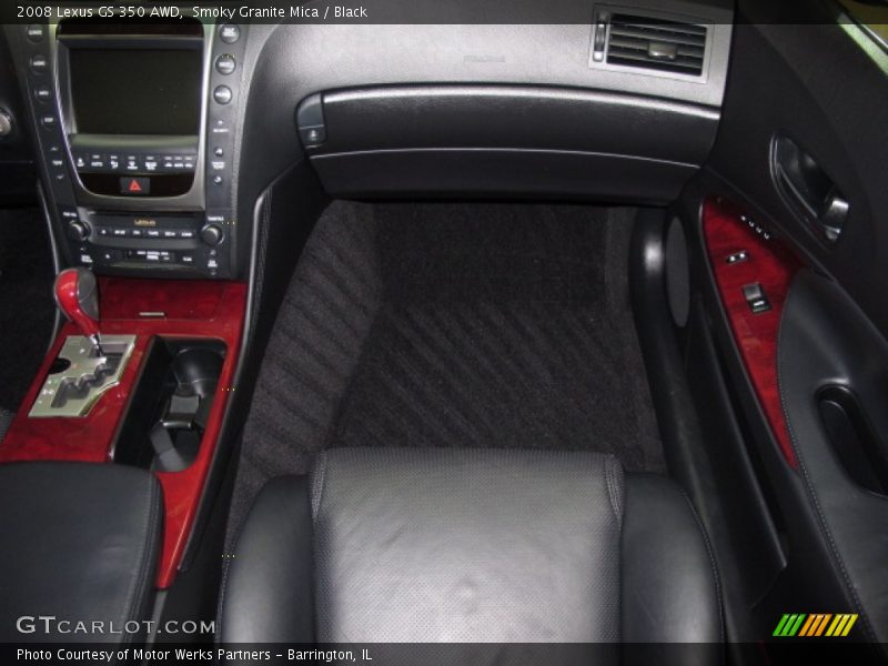 Smoky Granite Mica / Black 2008 Lexus GS 350 AWD