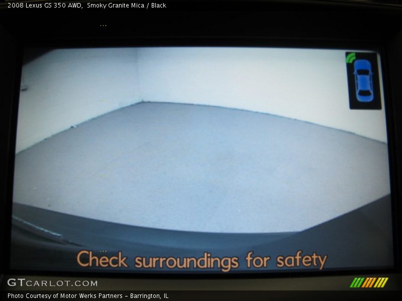 Smoky Granite Mica / Black 2008 Lexus GS 350 AWD