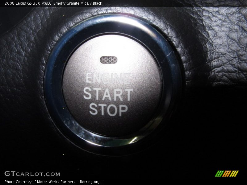 Smoky Granite Mica / Black 2008 Lexus GS 350 AWD