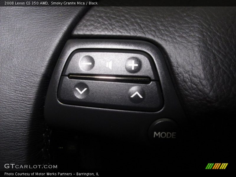 Smoky Granite Mica / Black 2008 Lexus GS 350 AWD