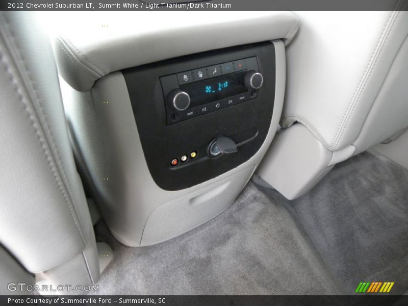 Summit White / Light Titanium/Dark Titanium 2012 Chevrolet Suburban LT