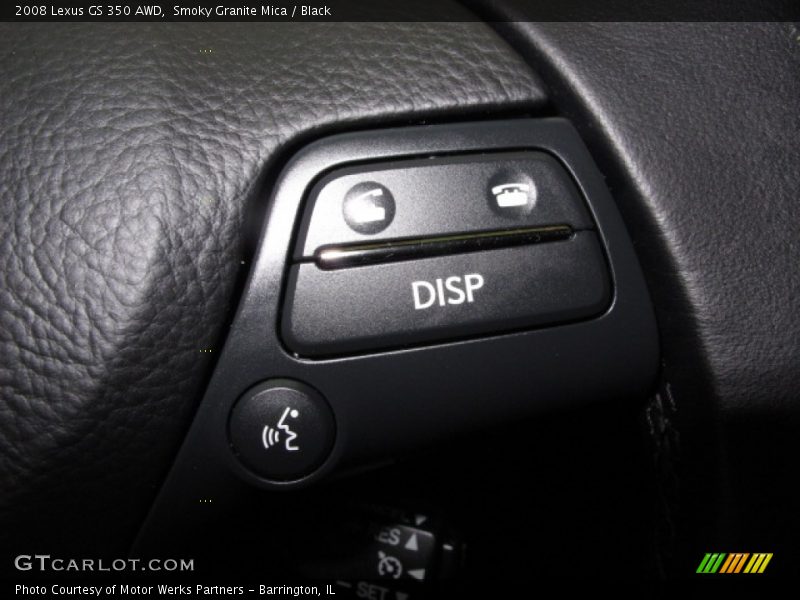 Smoky Granite Mica / Black 2008 Lexus GS 350 AWD