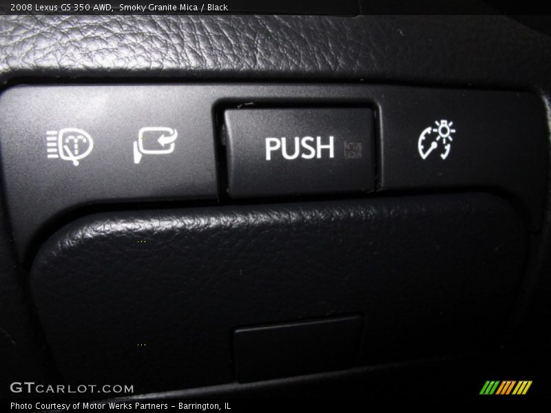 Smoky Granite Mica / Black 2008 Lexus GS 350 AWD
