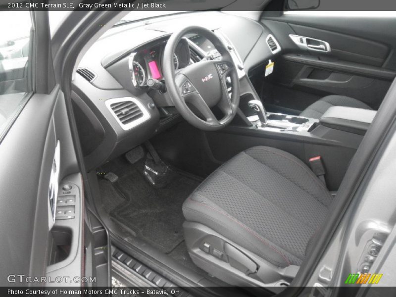 Gray Green Metallic / Jet Black 2012 GMC Terrain SLE