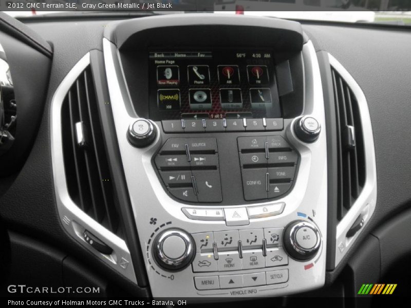 Gray Green Metallic / Jet Black 2012 GMC Terrain SLE