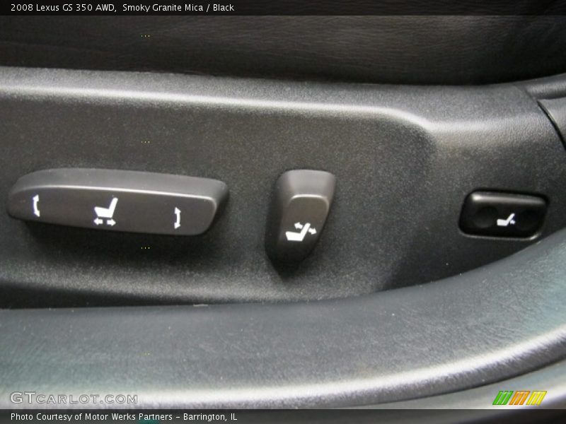 Smoky Granite Mica / Black 2008 Lexus GS 350 AWD