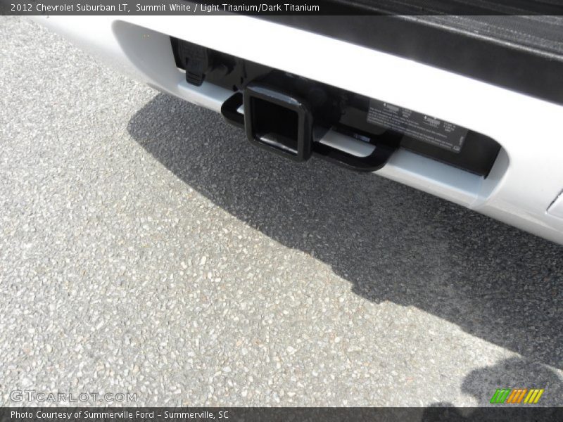 Summit White / Light Titanium/Dark Titanium 2012 Chevrolet Suburban LT