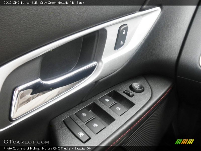 Gray Green Metallic / Jet Black 2012 GMC Terrain SLE
