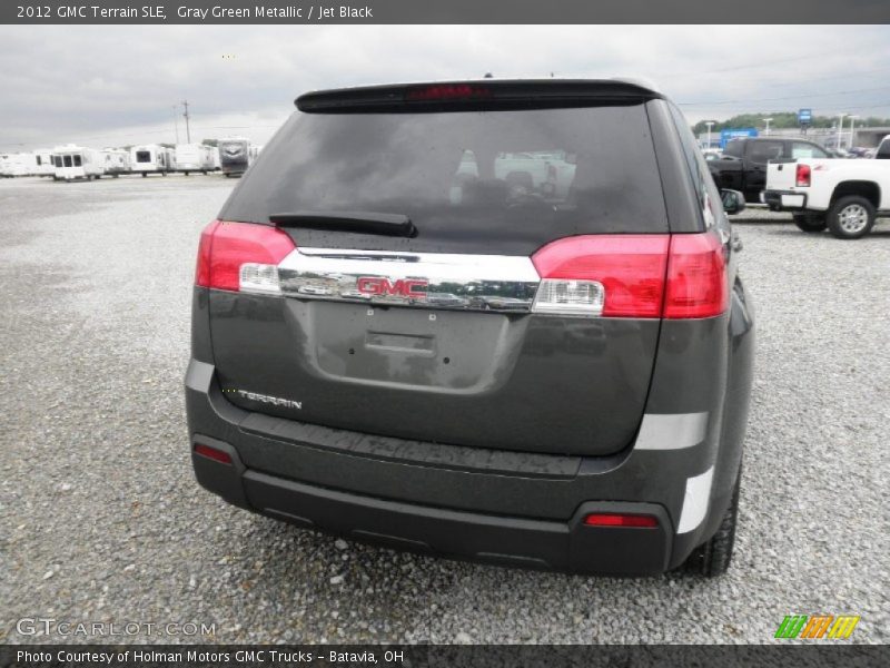 Gray Green Metallic / Jet Black 2012 GMC Terrain SLE