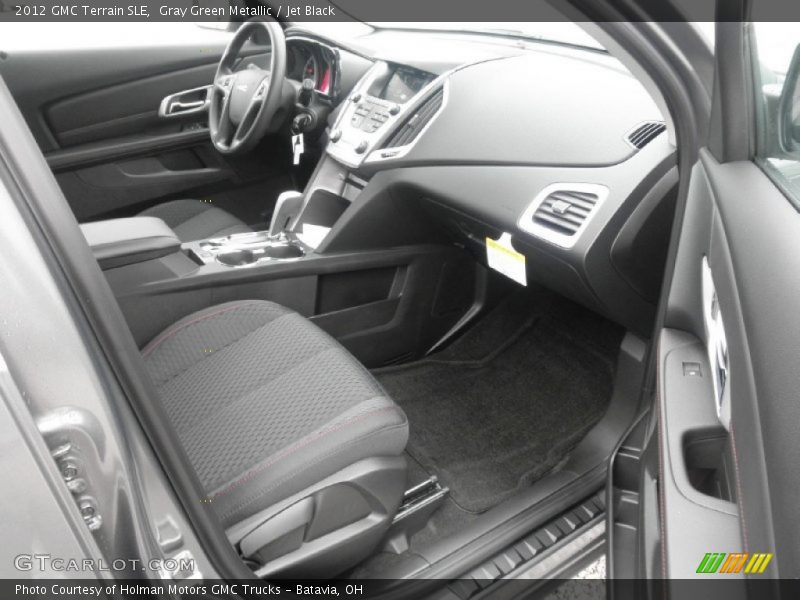 Gray Green Metallic / Jet Black 2012 GMC Terrain SLE