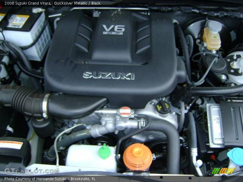 Quicksilver Metallic / Black 2008 Suzuki Grand Vitara