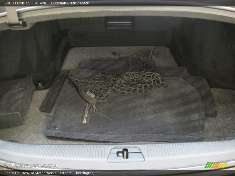 Obsidian Black / Black 2008 Lexus GS 350 AWD