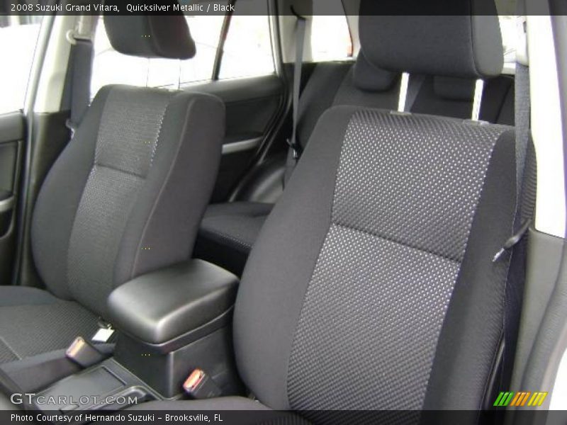 Quicksilver Metallic / Black 2008 Suzuki Grand Vitara