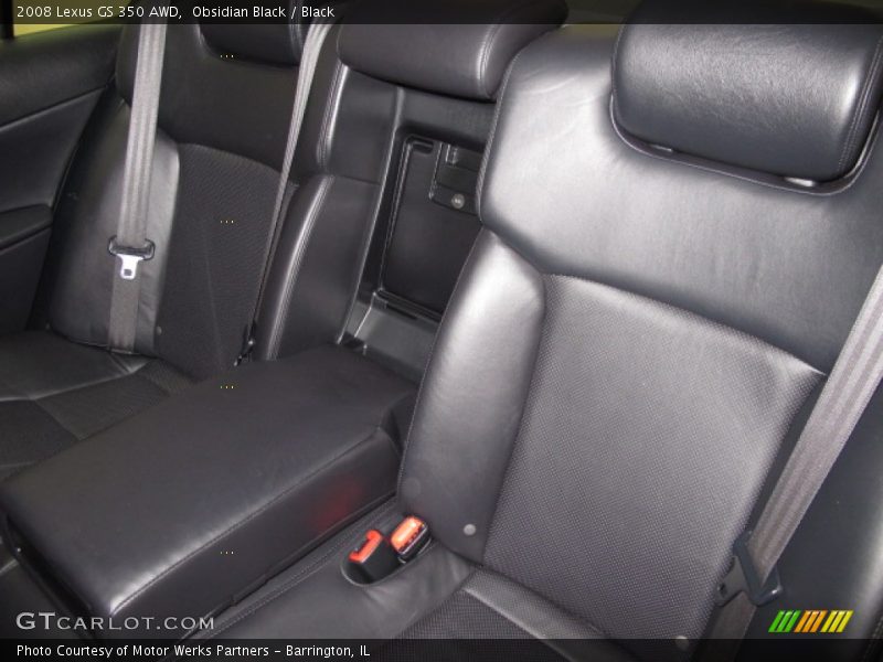 Obsidian Black / Black 2008 Lexus GS 350 AWD