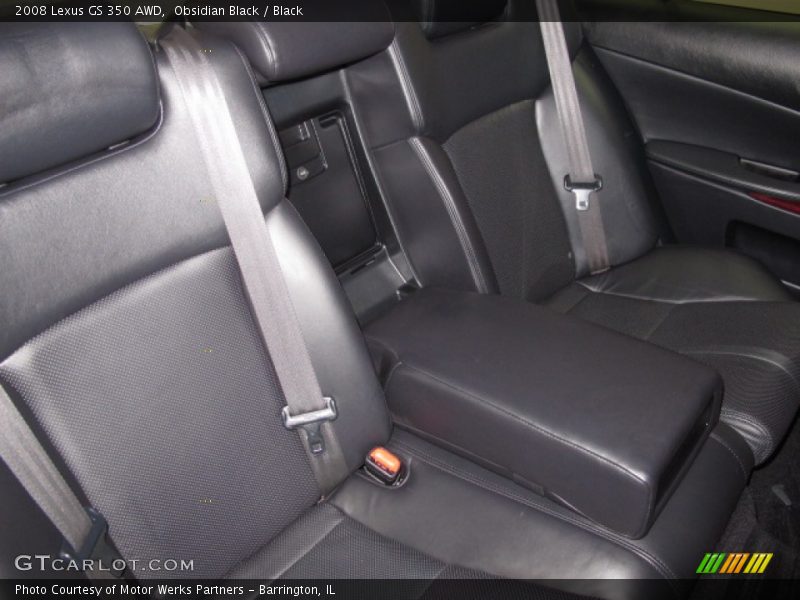 Obsidian Black / Black 2008 Lexus GS 350 AWD