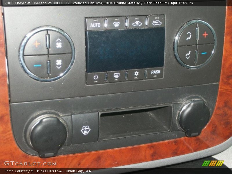 Blue Granite Metallic / Dark Titanium/Light Titanium 2008 Chevrolet Silverado 2500HD LTZ Extended Cab 4x4