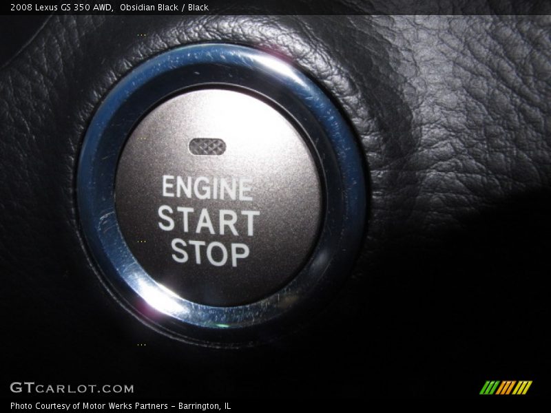 Obsidian Black / Black 2008 Lexus GS 350 AWD