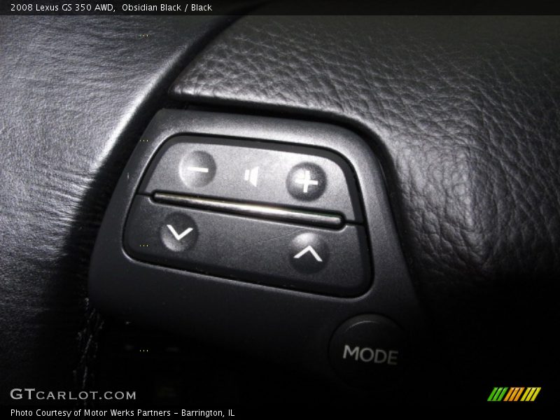 Obsidian Black / Black 2008 Lexus GS 350 AWD