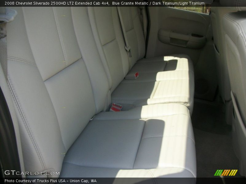 Blue Granite Metallic / Dark Titanium/Light Titanium 2008 Chevrolet Silverado 2500HD LTZ Extended Cab 4x4