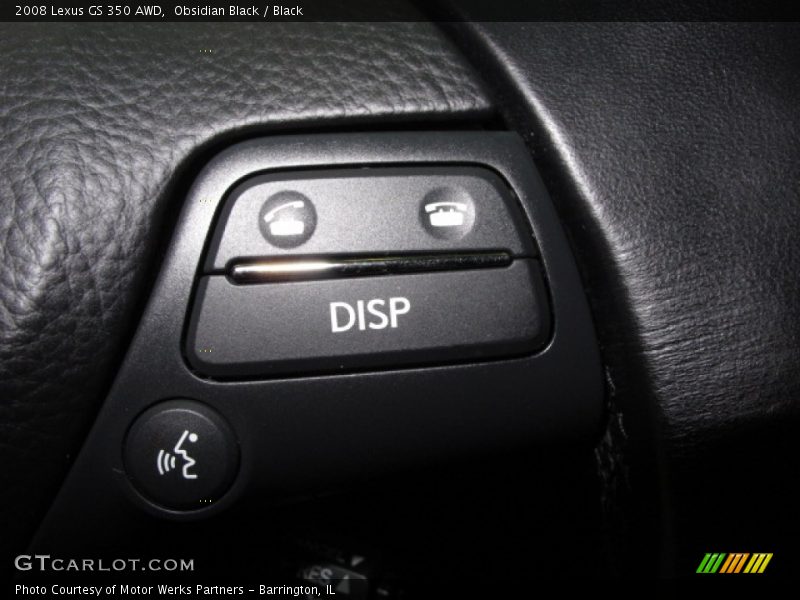 Obsidian Black / Black 2008 Lexus GS 350 AWD