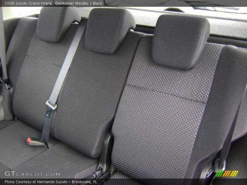 Quicksilver Metallic / Black 2008 Suzuki Grand Vitara