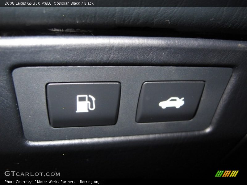 Obsidian Black / Black 2008 Lexus GS 350 AWD