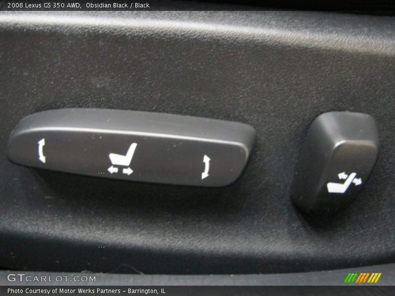 Obsidian Black / Black 2008 Lexus GS 350 AWD