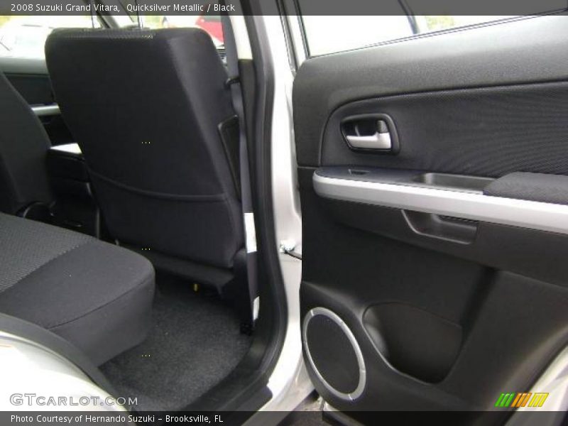 Quicksilver Metallic / Black 2008 Suzuki Grand Vitara