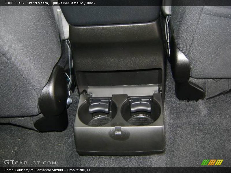 Quicksilver Metallic / Black 2008 Suzuki Grand Vitara