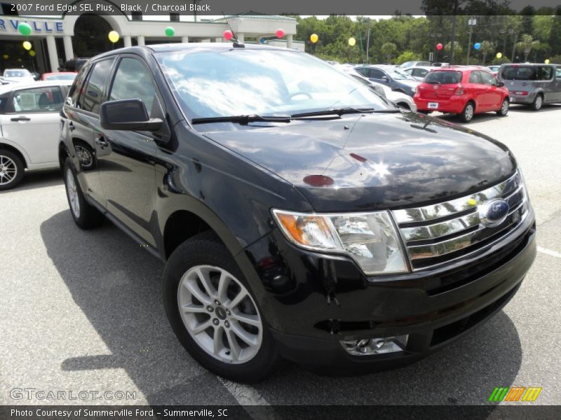 Black / Charcoal Black 2007 Ford Edge SEL Plus