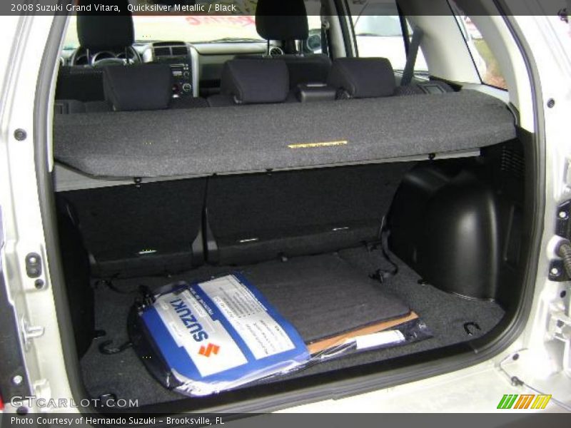 Quicksilver Metallic / Black 2008 Suzuki Grand Vitara