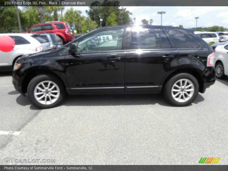 Black / Charcoal Black 2007 Ford Edge SEL Plus