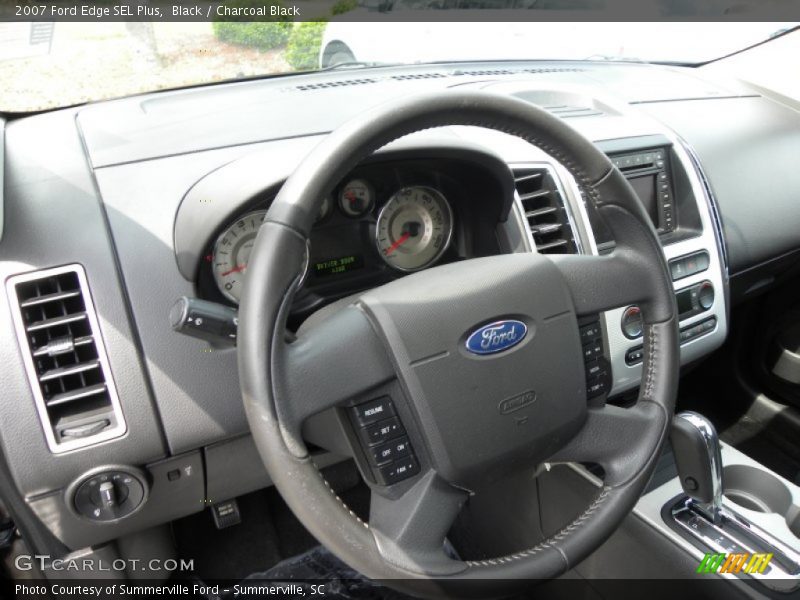 Black / Charcoal Black 2007 Ford Edge SEL Plus
