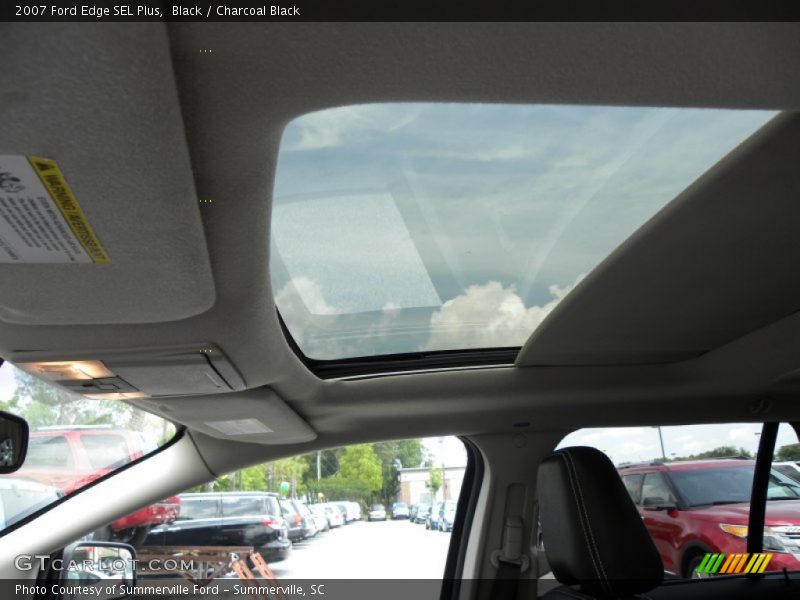Black / Charcoal Black 2007 Ford Edge SEL Plus