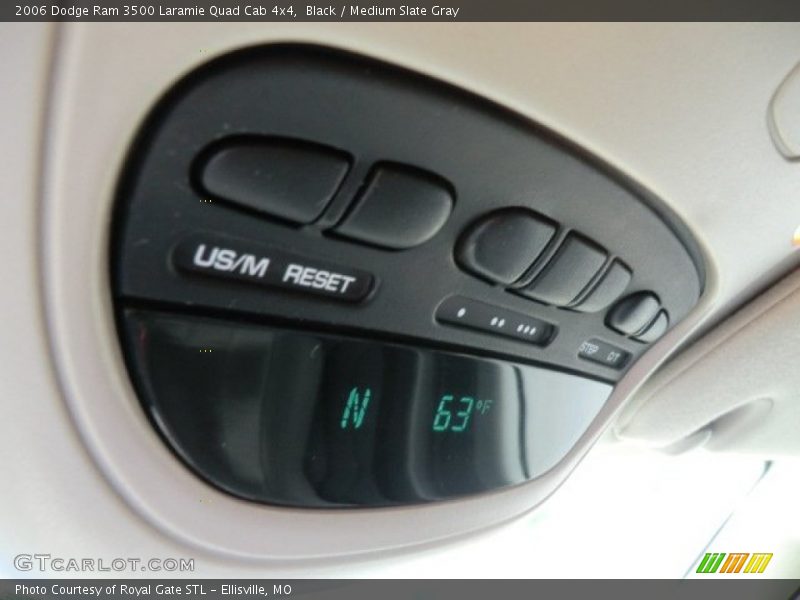 Black / Medium Slate Gray 2006 Dodge Ram 3500 Laramie Quad Cab 4x4