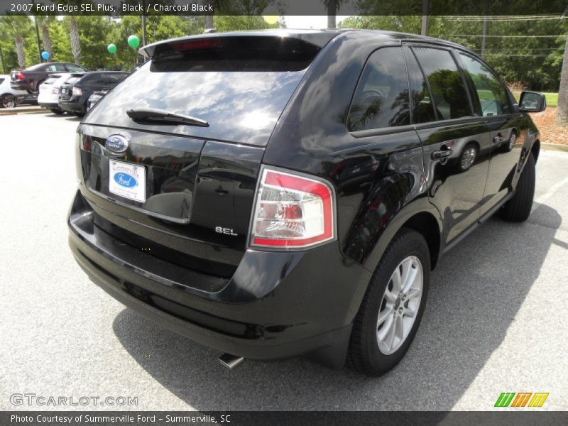 Black / Charcoal Black 2007 Ford Edge SEL Plus